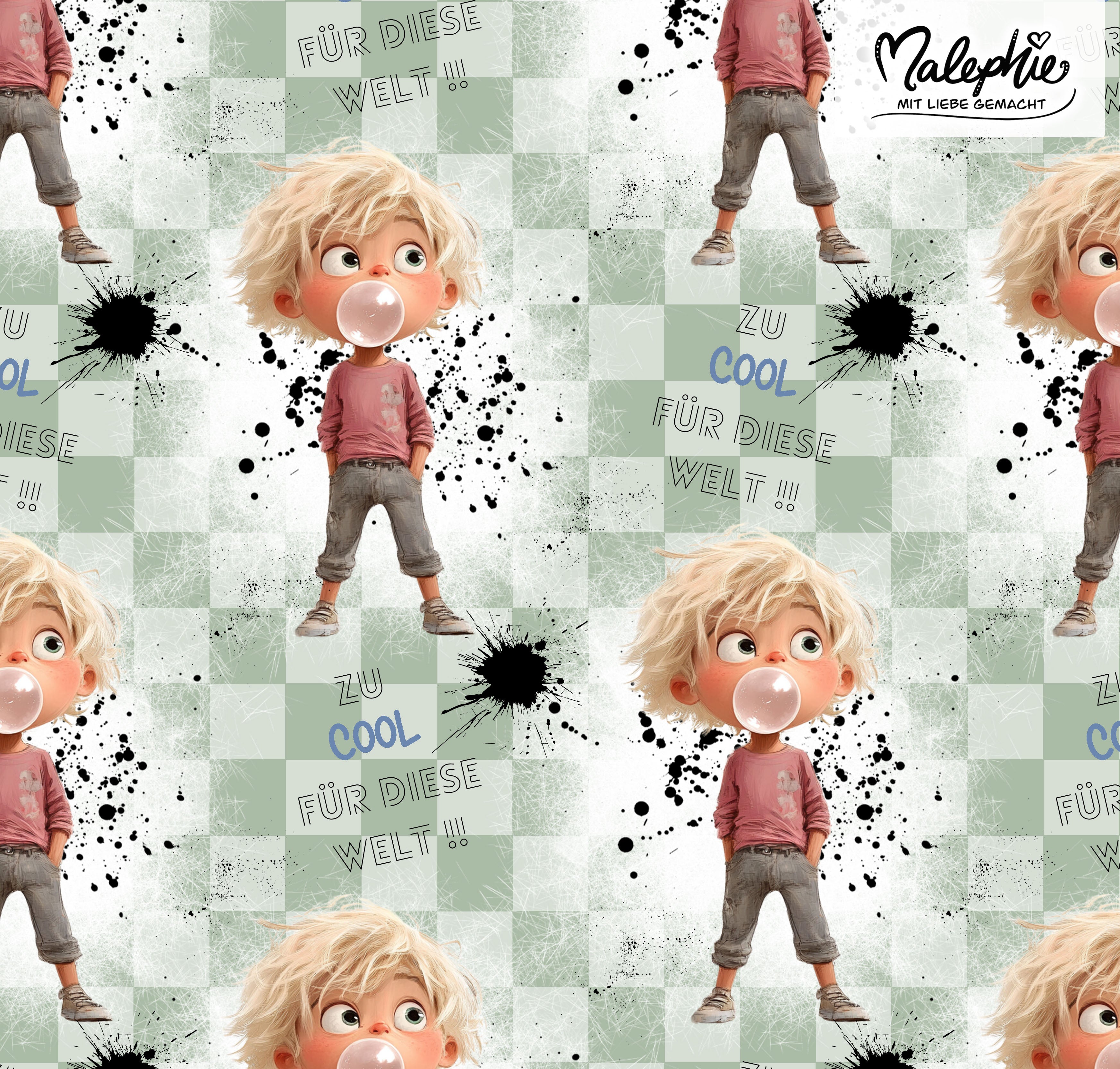 Allover * ZU COOL,... BOY - French Terry